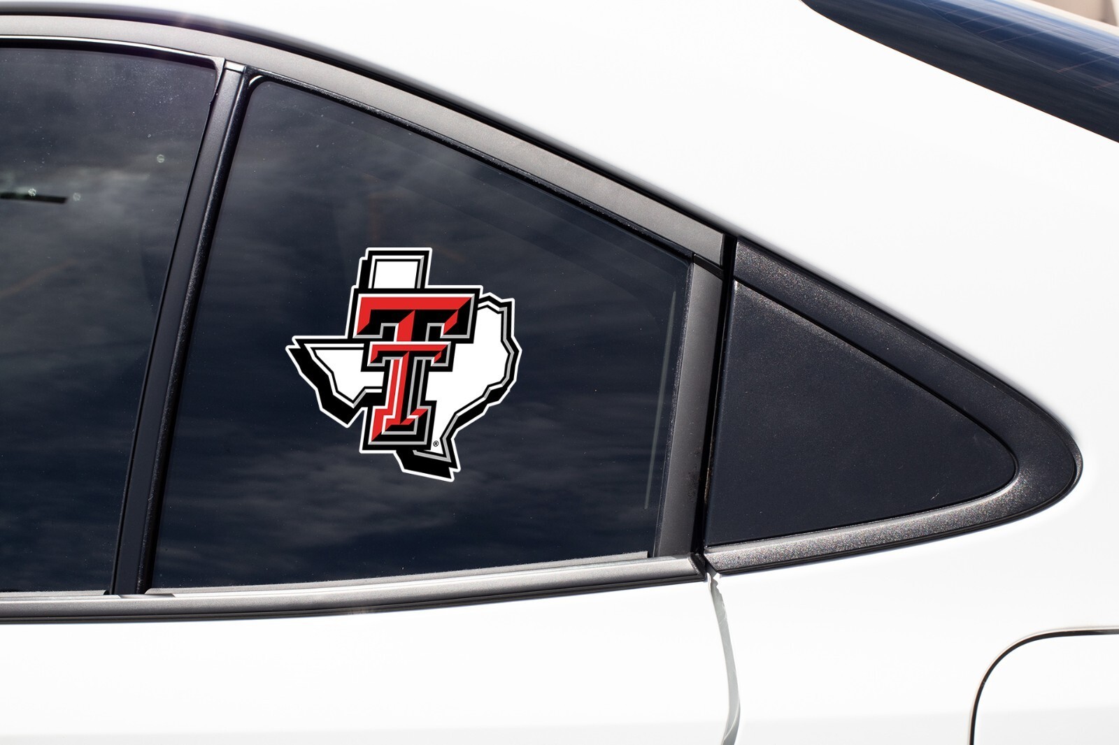 Texas Tech Red Raiders TTU Car Decal Vinyl Decal Monogram Sticker Bumper