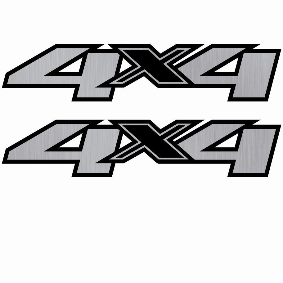 2008 – 2013 Aftermarket 4×4 Bedside Replacement Decals Sticker Set 4WD Stickers