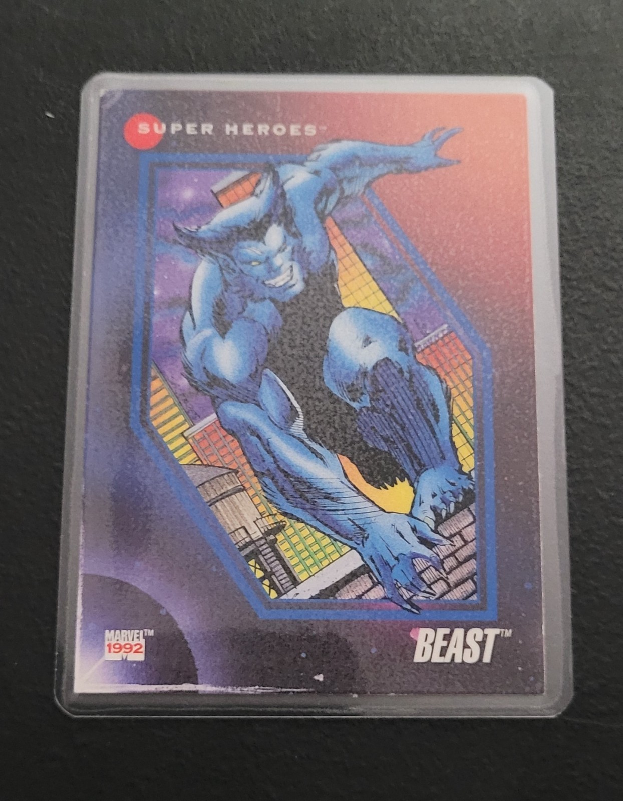 1990's Impel Marvel Universe Super Heroes Fridge/Locker/Cabinet Laminated Magnet
