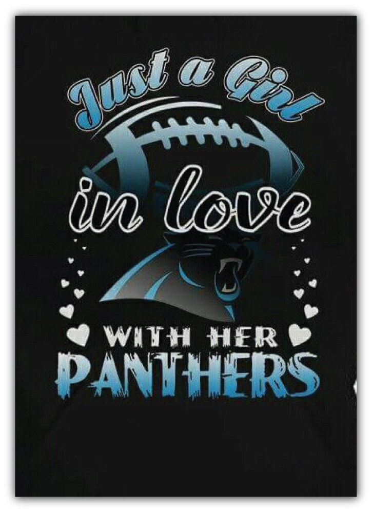 Carolina Panthers Football Logo NFL Sport Car Bumper Sticker Decal "SIZES"