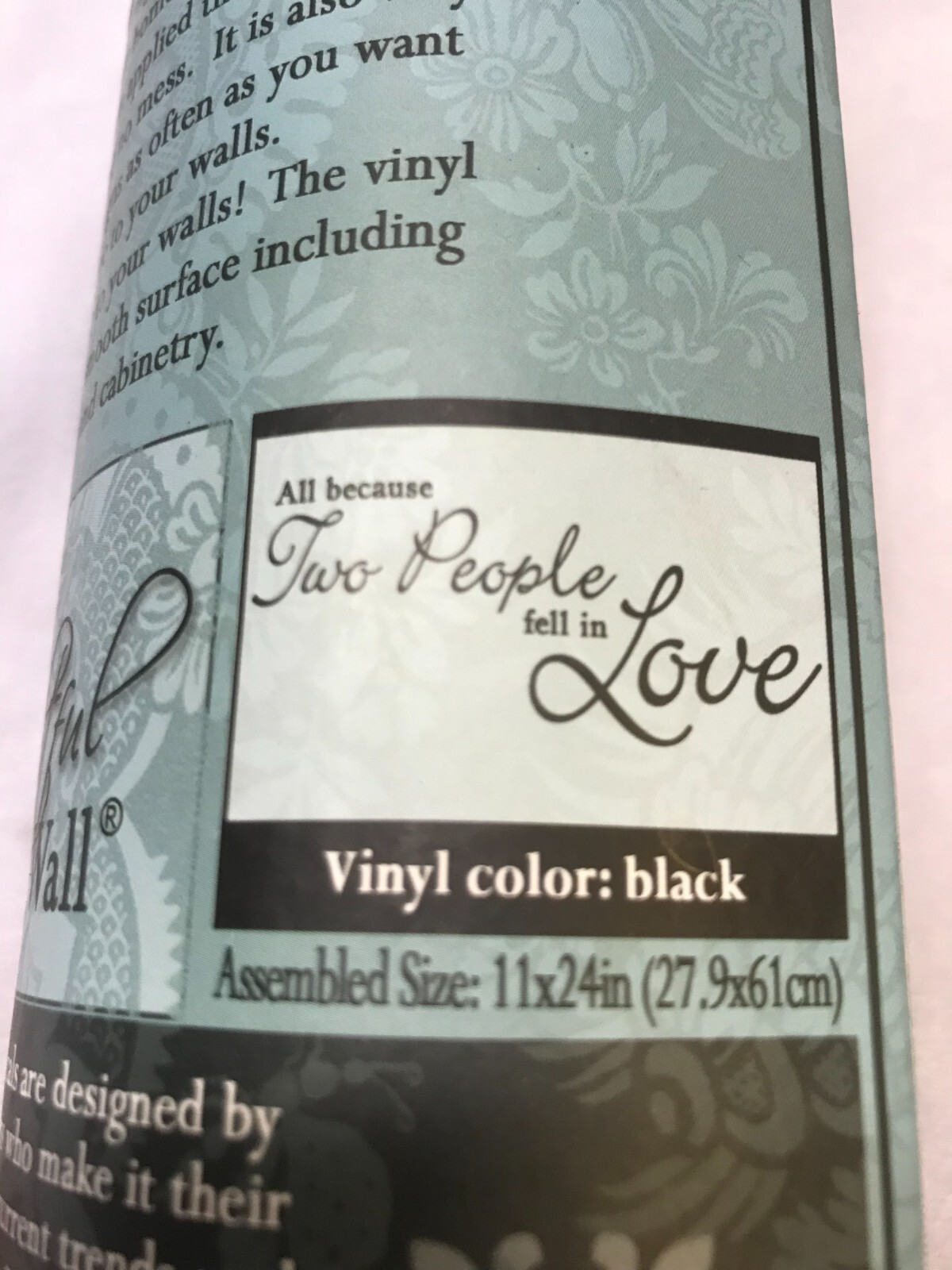 My Thoughtful Wall Vinyl Lettering Wall Art 11X24in Easy install Art Decor