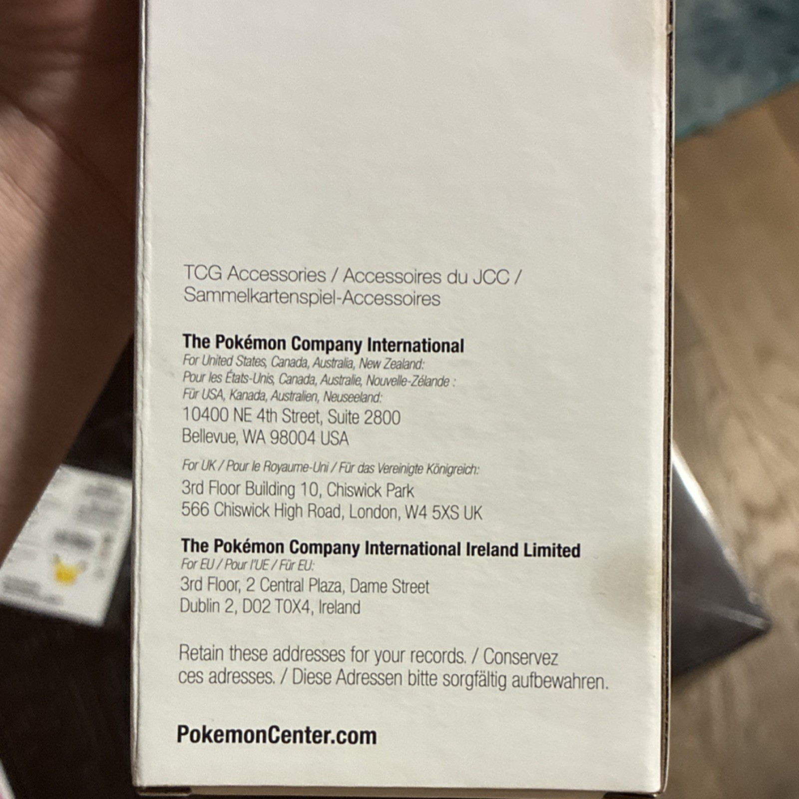 Pokémon Center Pikachu 30th Celebration Sticker and Playmat 71-10333-101 Anime