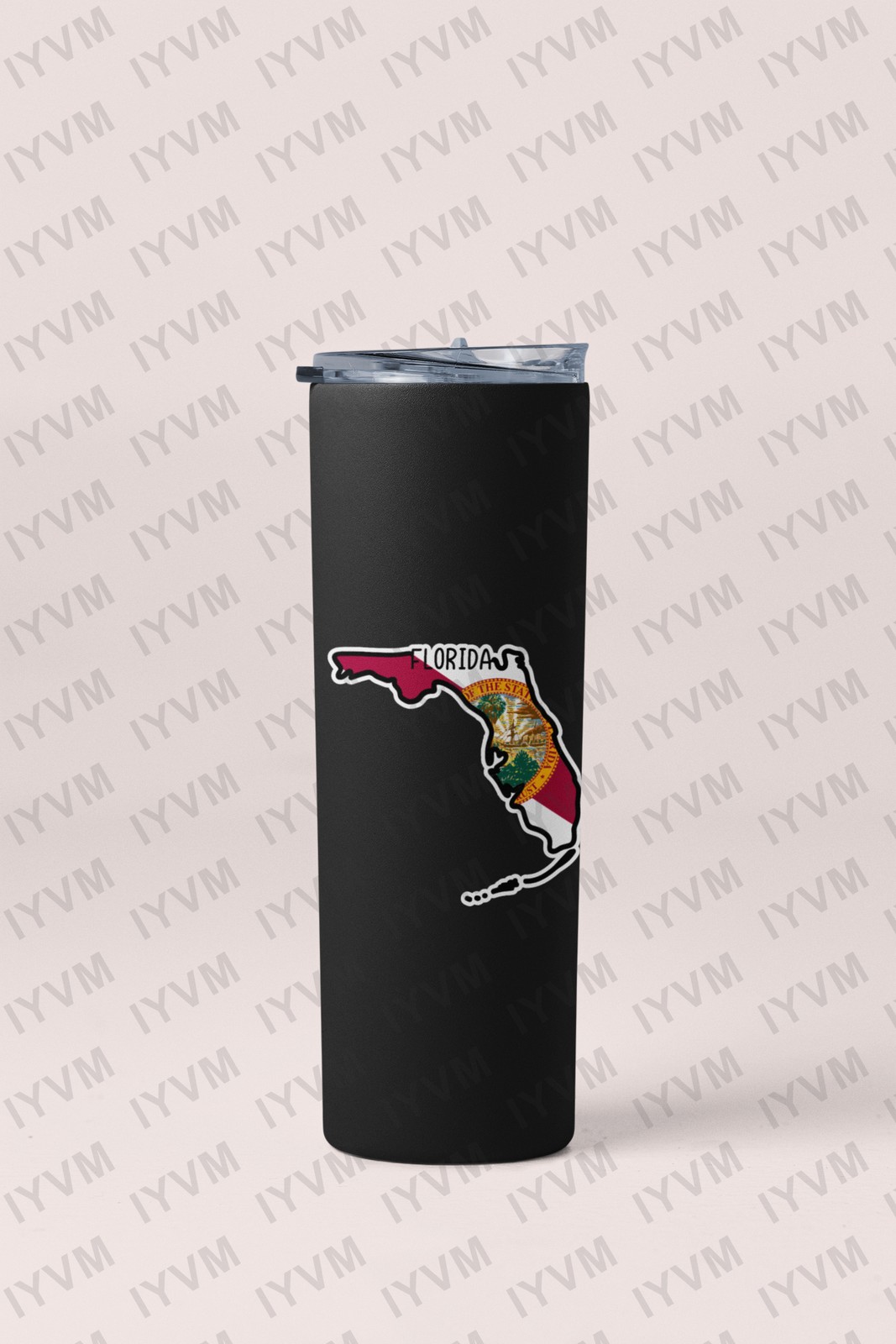 State of Florida Flag Map Sticker Decal USA Florida State