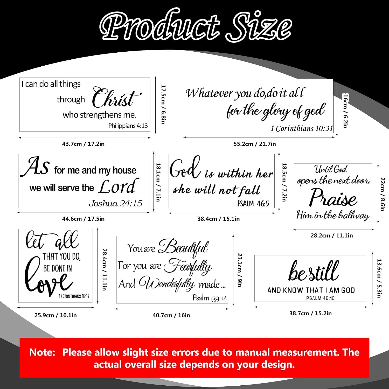 Bible Verse Wall Decals Inspirational Wall Decals Quotes Christian Scripture Rel