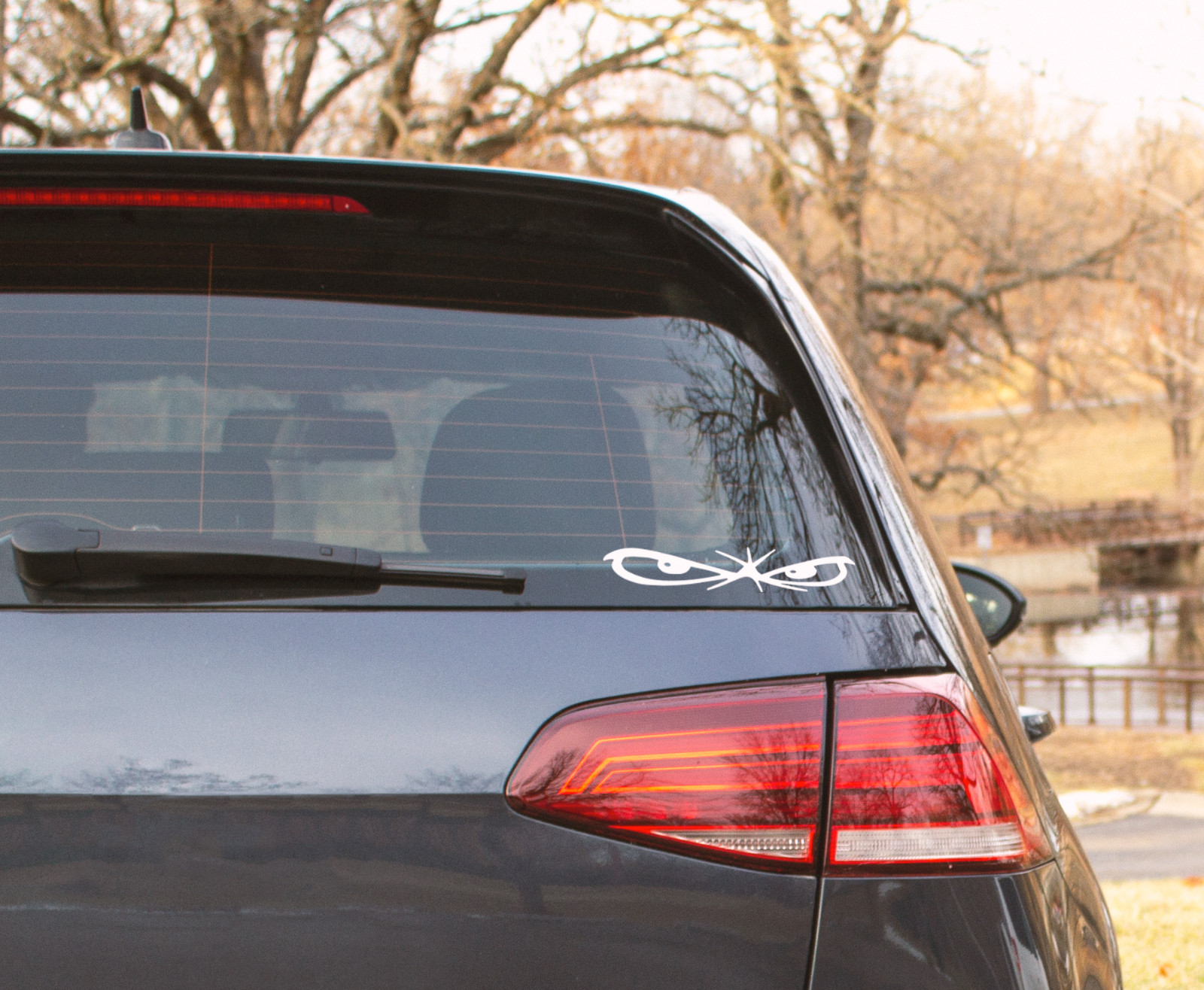 Angry Eyes Decal – Evil Eyes JDM Vinyl Decal Sticker