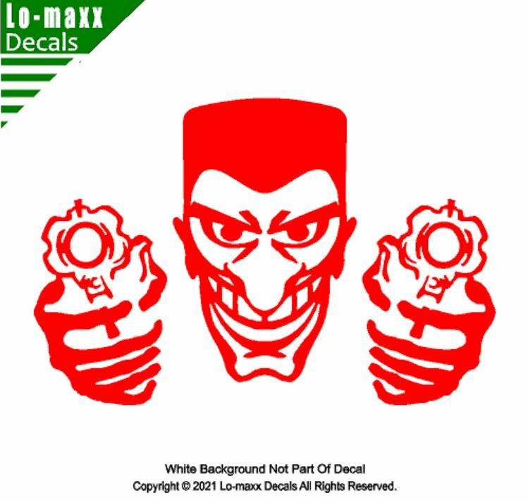 Gangster With Guns Sweet New Design Superior Quality Art Die Cut Vinyl Decal