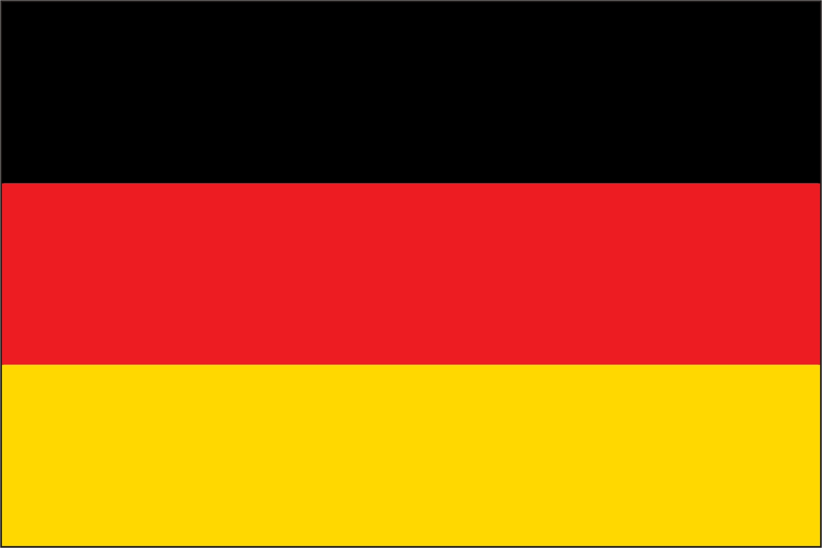 Germany Flag Vinyl Decal / Sticker ** 5 Sizes **