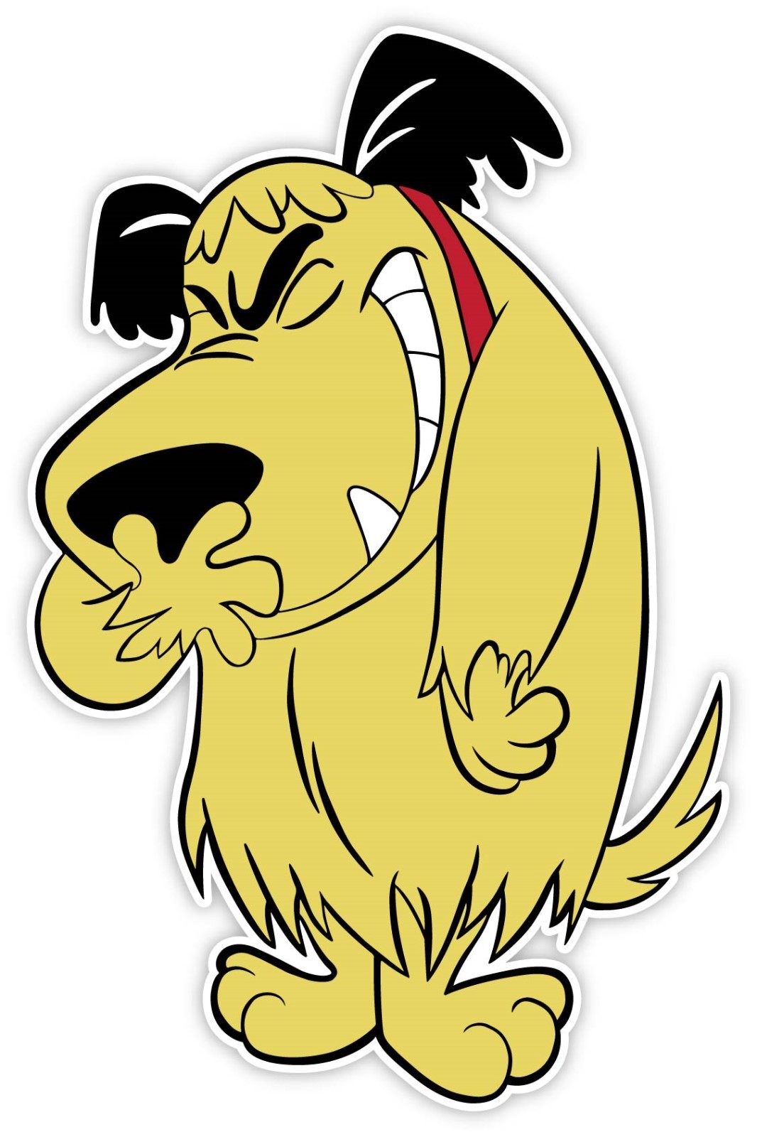 Muttley Dog Wacky Races Vinyl Sticker Decal Laptop Wall *SIZES*