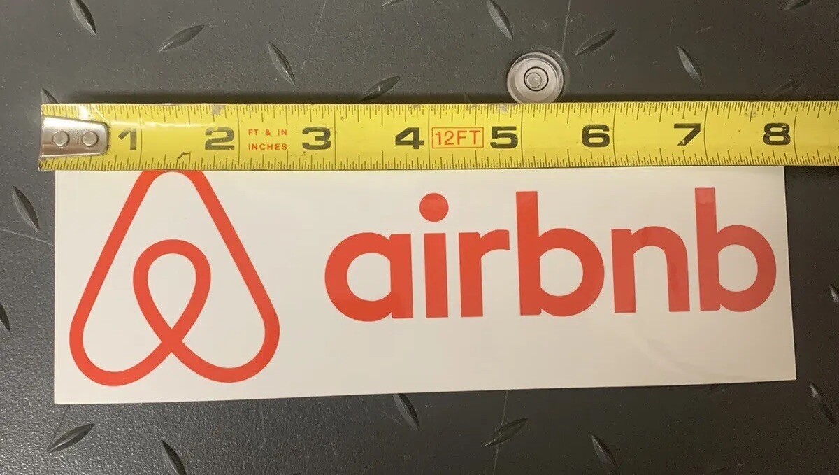 Welcome Alert Attract Guests To Airbnb Door Window Wall Mail Box Vinyl Sticker