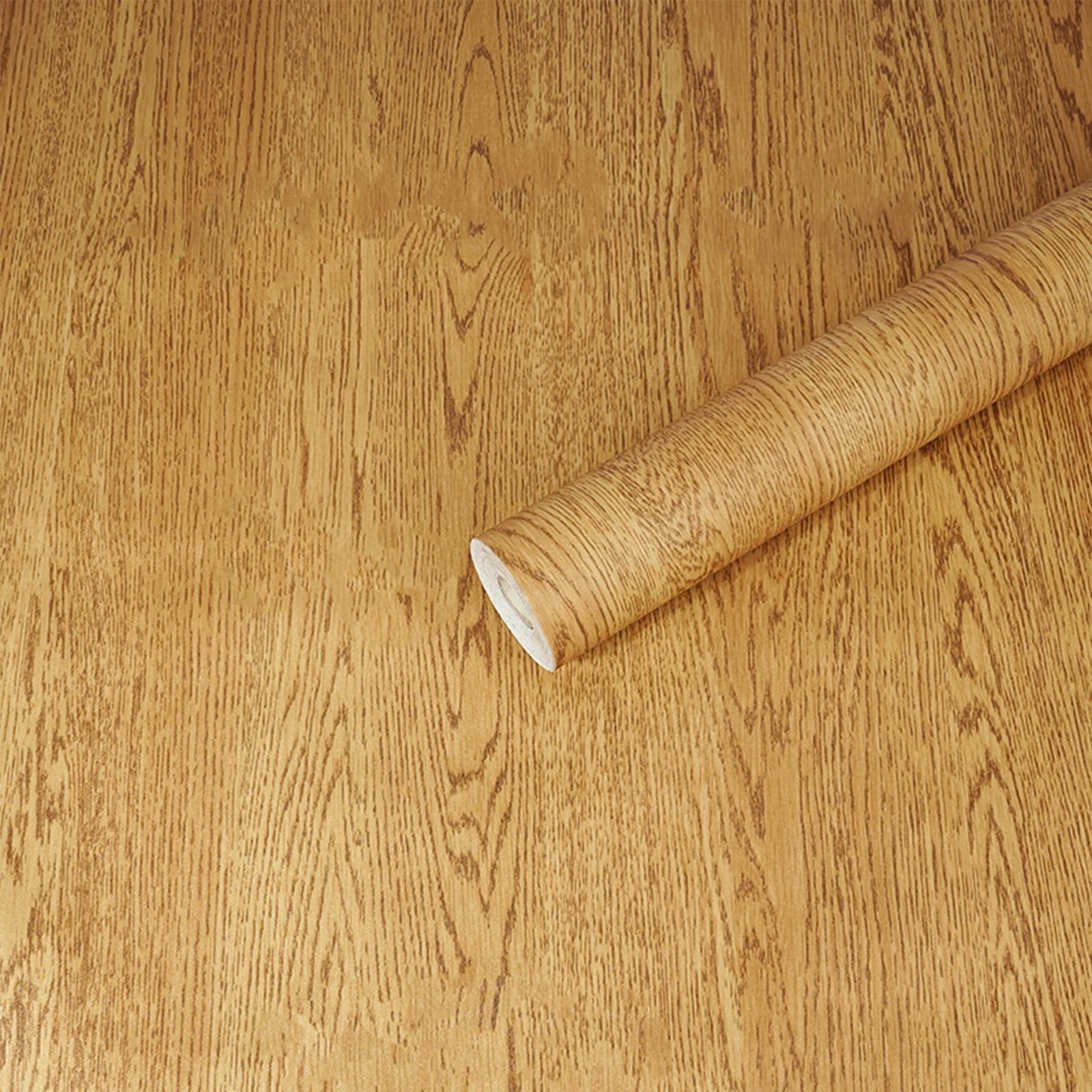 Wood Grain Peel and Stick Floor Tiles， Vinyl Floor Tiles，Peel and