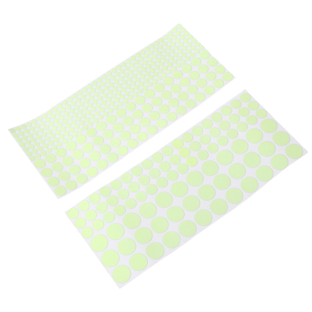 407 Pc Glow in The Dark Dots Circular Glow-in-the-dark Sticker Stickers Kids