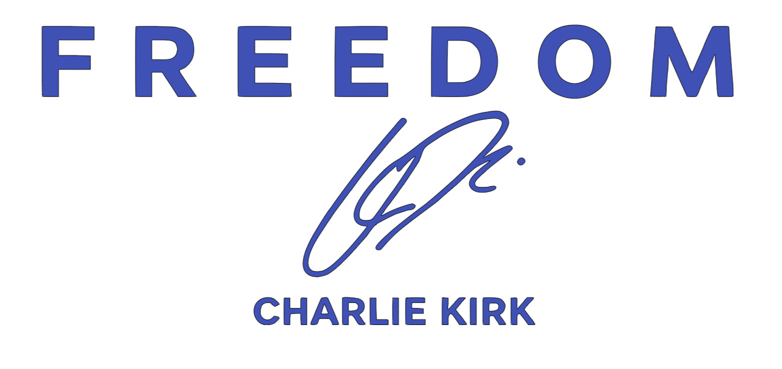 Freedom Charlie Kirk Vinyl Window Decal Sticker Computer Truck Patriotic America