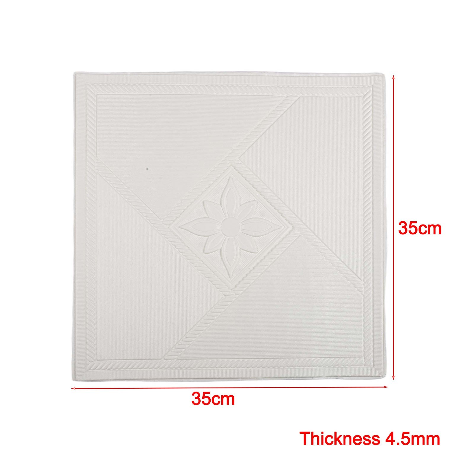 Waterproof Decorative Ceiling Wallpaper Stickers Set of 10 in XPE Foam