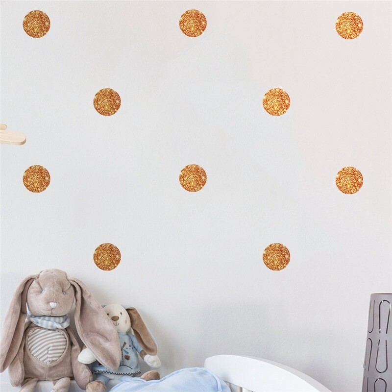 Stickers Decal Dot Wall Decor Spots Child Kids Polka Circle – 3 Colors Vinyl Art