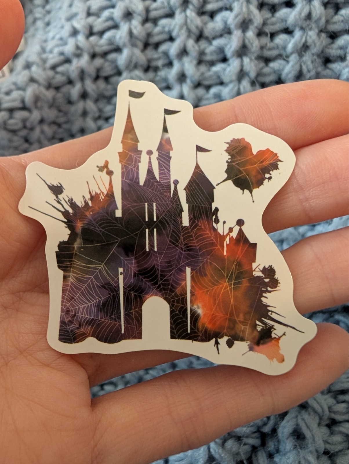 Disney parks, Disneyland, Disneyworld, Castle, Cinderella, Vinyl Sticker