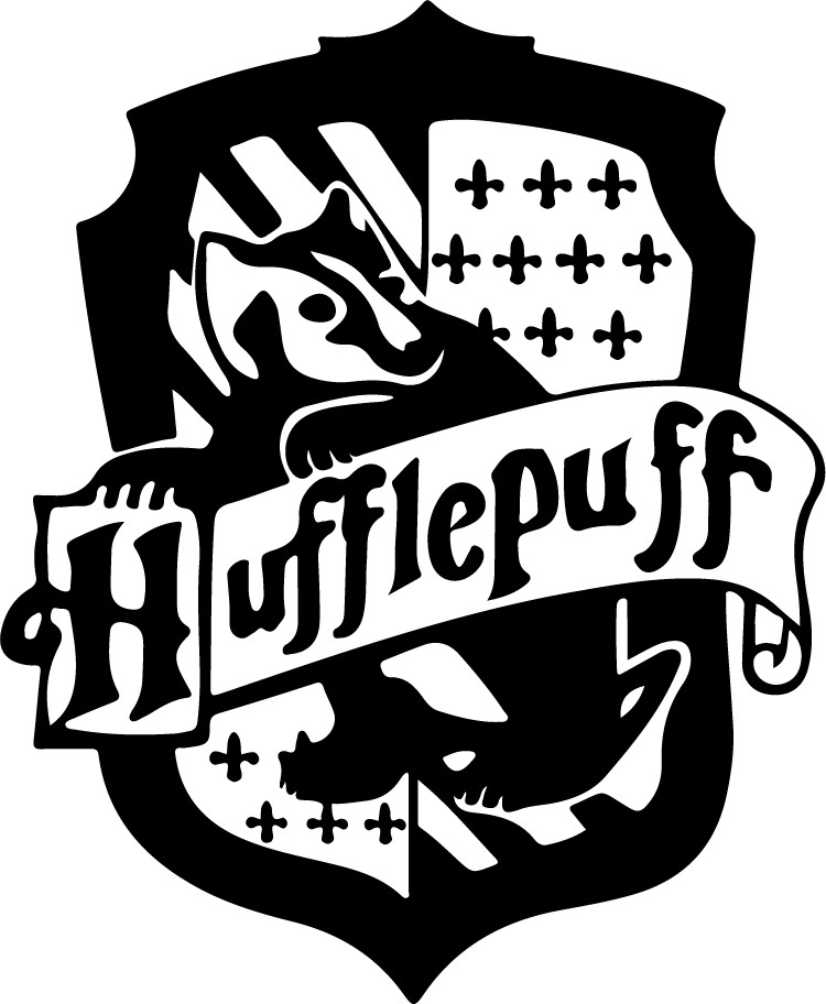 Vinyl Decal Car Laptop Window Sticker Harry Potter – Hufflepuff House Crest