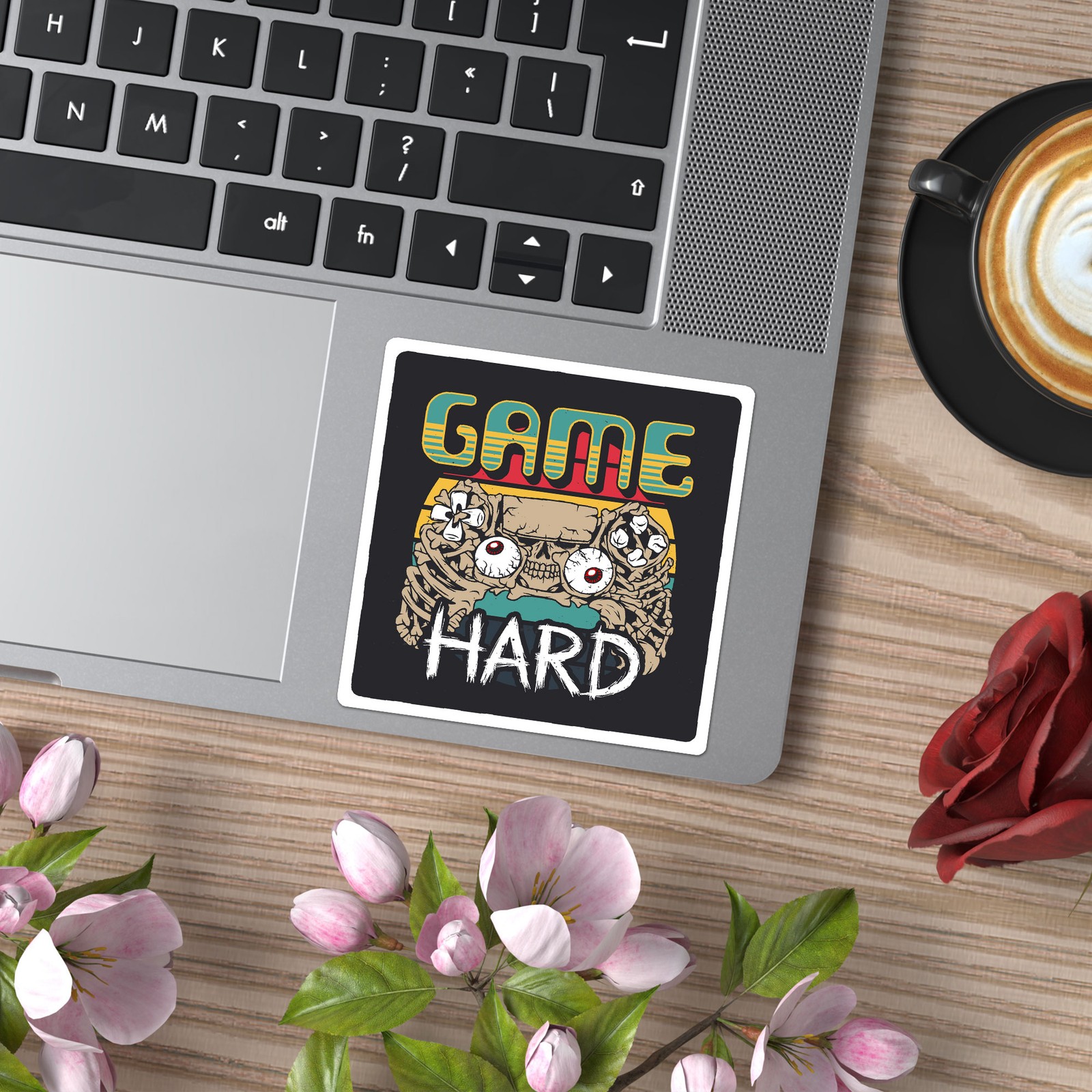 Game Hard Controller – Vinyl Decal Sticker – Car Window Laptop – ebn9610