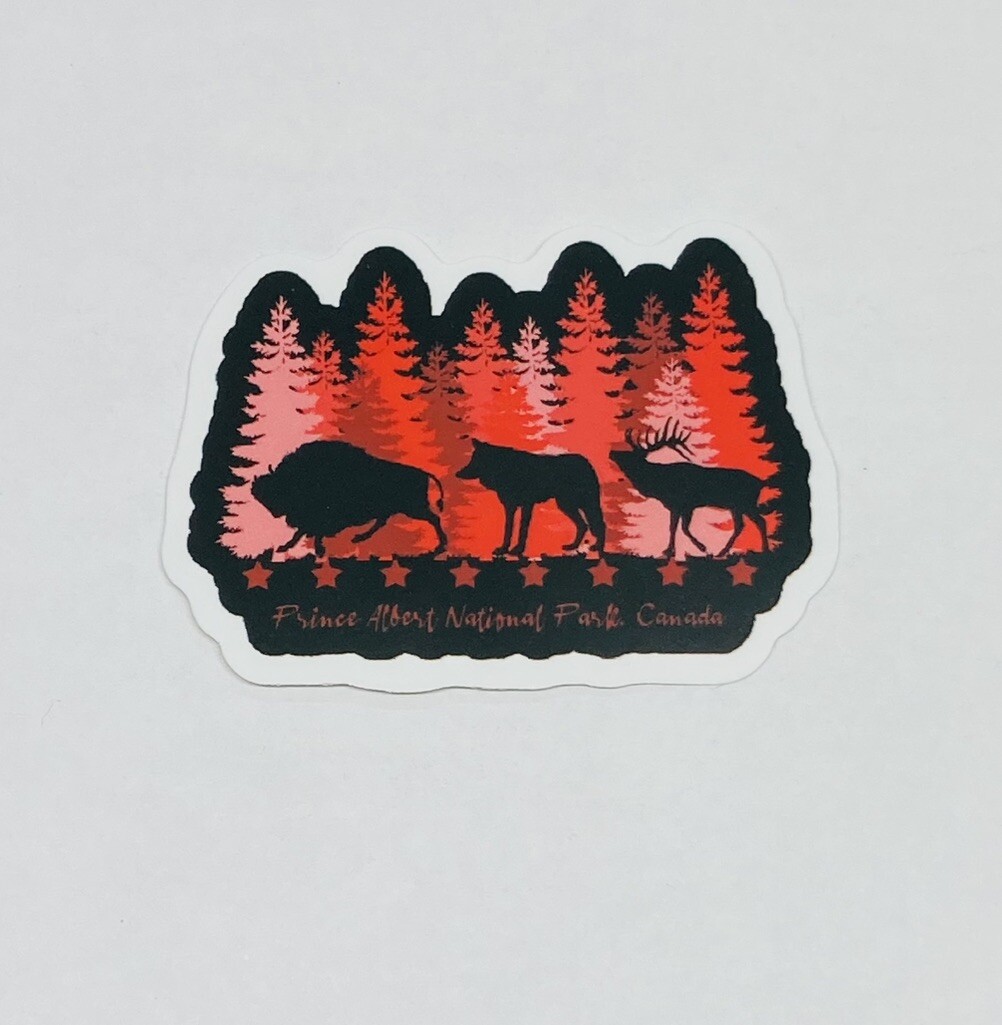 Prince Albert National Park Sticker Canada Travel Art Decal Vinyl Souvenir Tc6