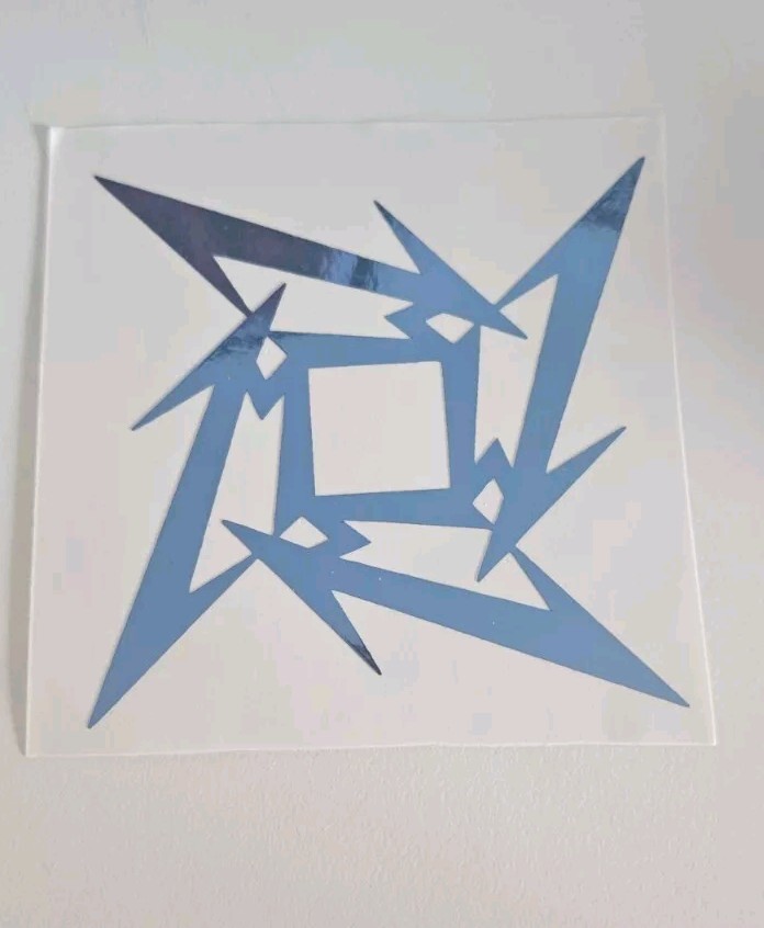 METALLICA Logo Vinyl Decal Sticker Die Cut Rock Band