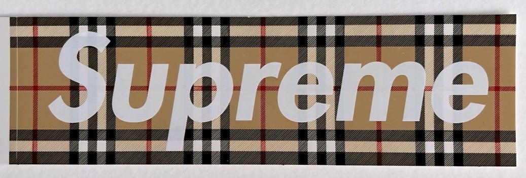 Supreme Sticker 3" Die Cut Gloss Skateboard Water Bottle Tablet Laptop Etc
