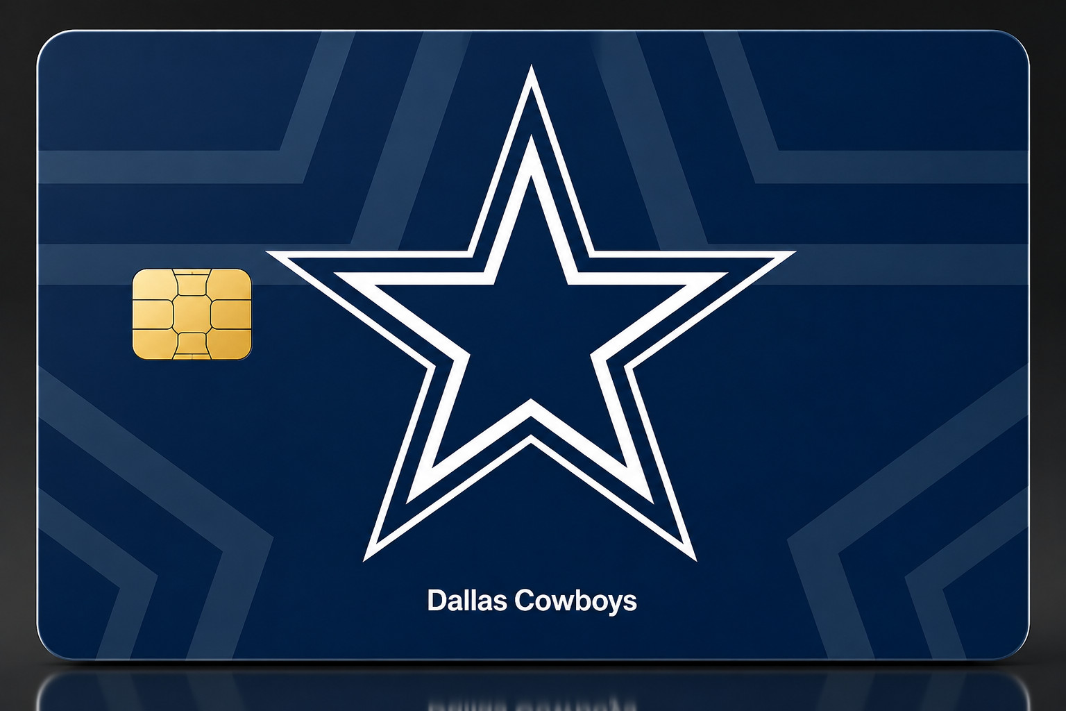 Dallas Cowboys Credit Debit Card Skin Decal NFL Football Vinyl Sticker Sports