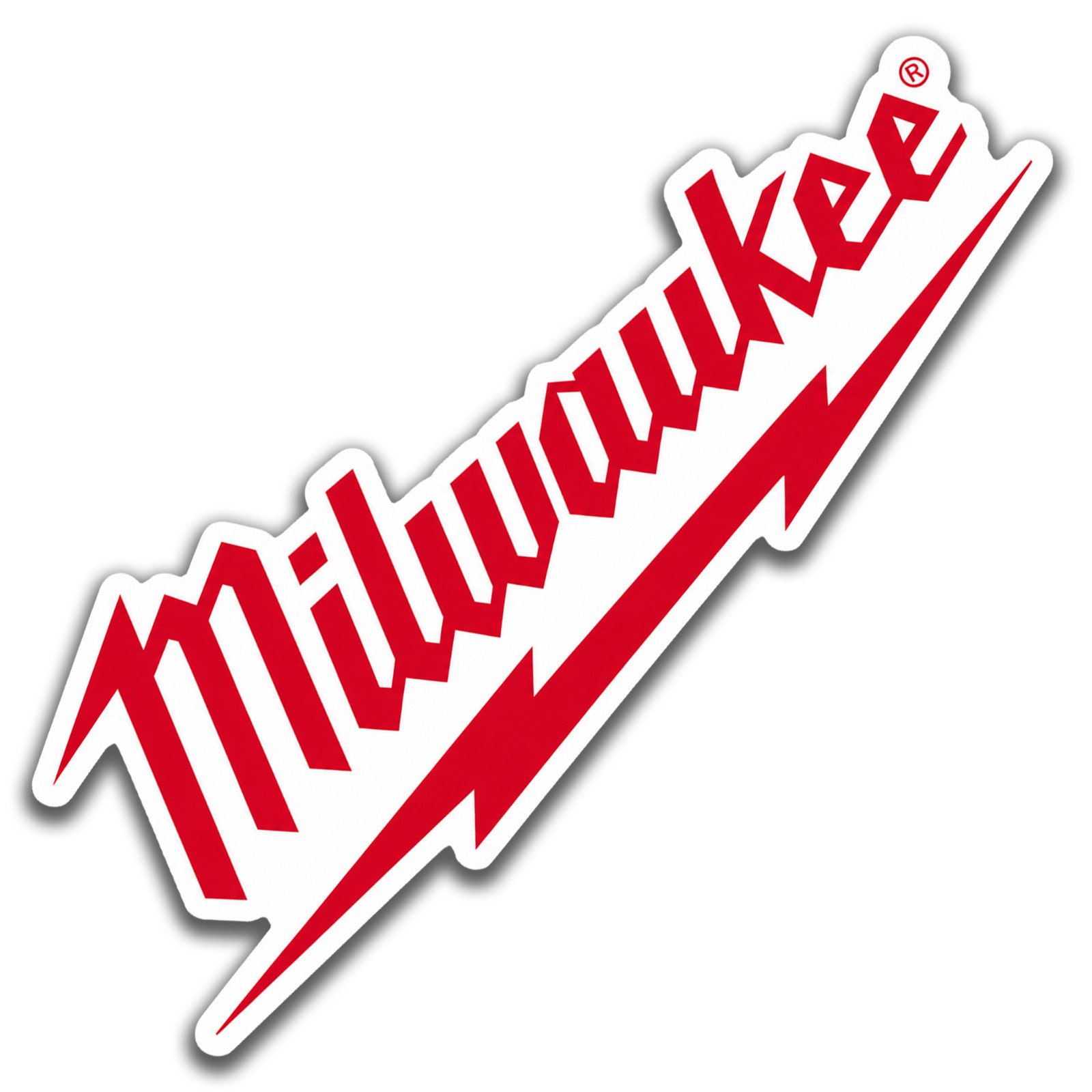 Milwaukee Tool Sticker 4 Inch Vinyl Decal Waterproof Indoor/Outdoor