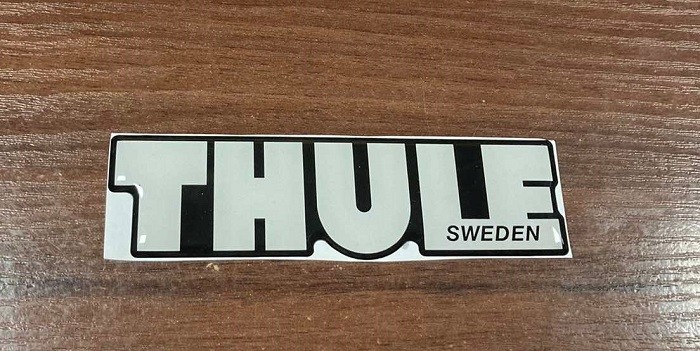 Thule roof rack stickers. Choose your color and size.