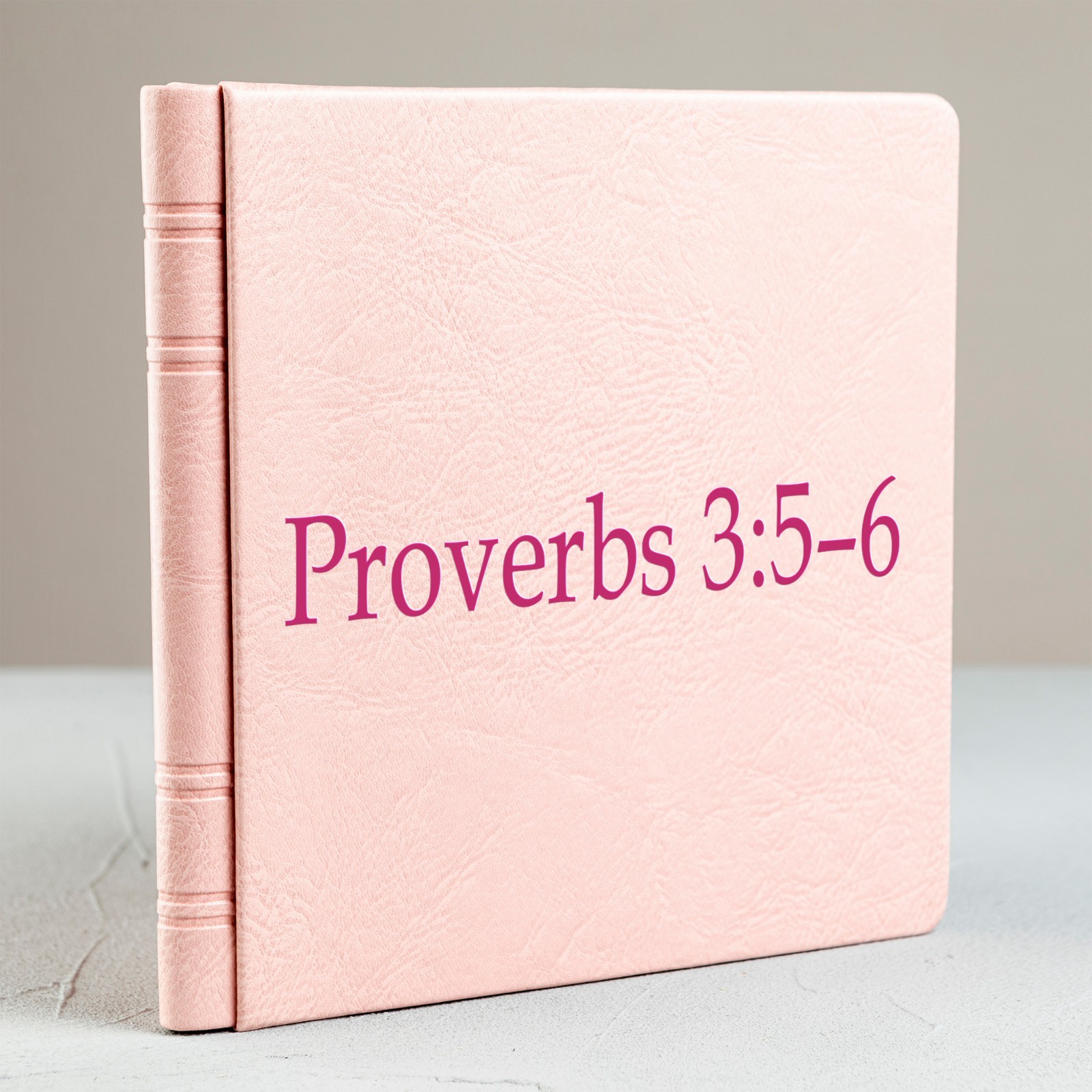 Proverbs 3:5-6 Vinyl Decal – Bible Verse Reference Sticker – Christian Faith Art