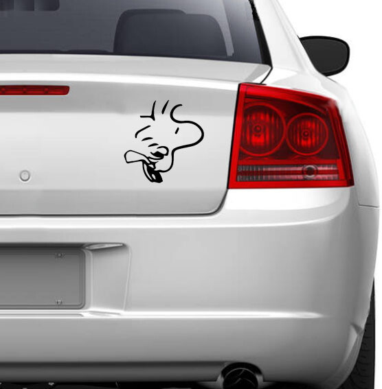 Woodstock Snoopy Cartoon Vinyl Decal Sticker for Home, wall, décor, bar, bedroom