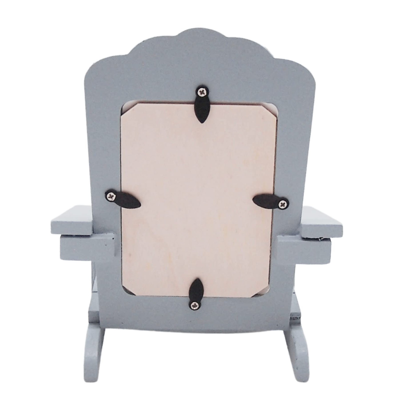 Beach Chair Picture Frame, Holds 3×4 Vertical Photo, Tabletop Nautical Decor,…