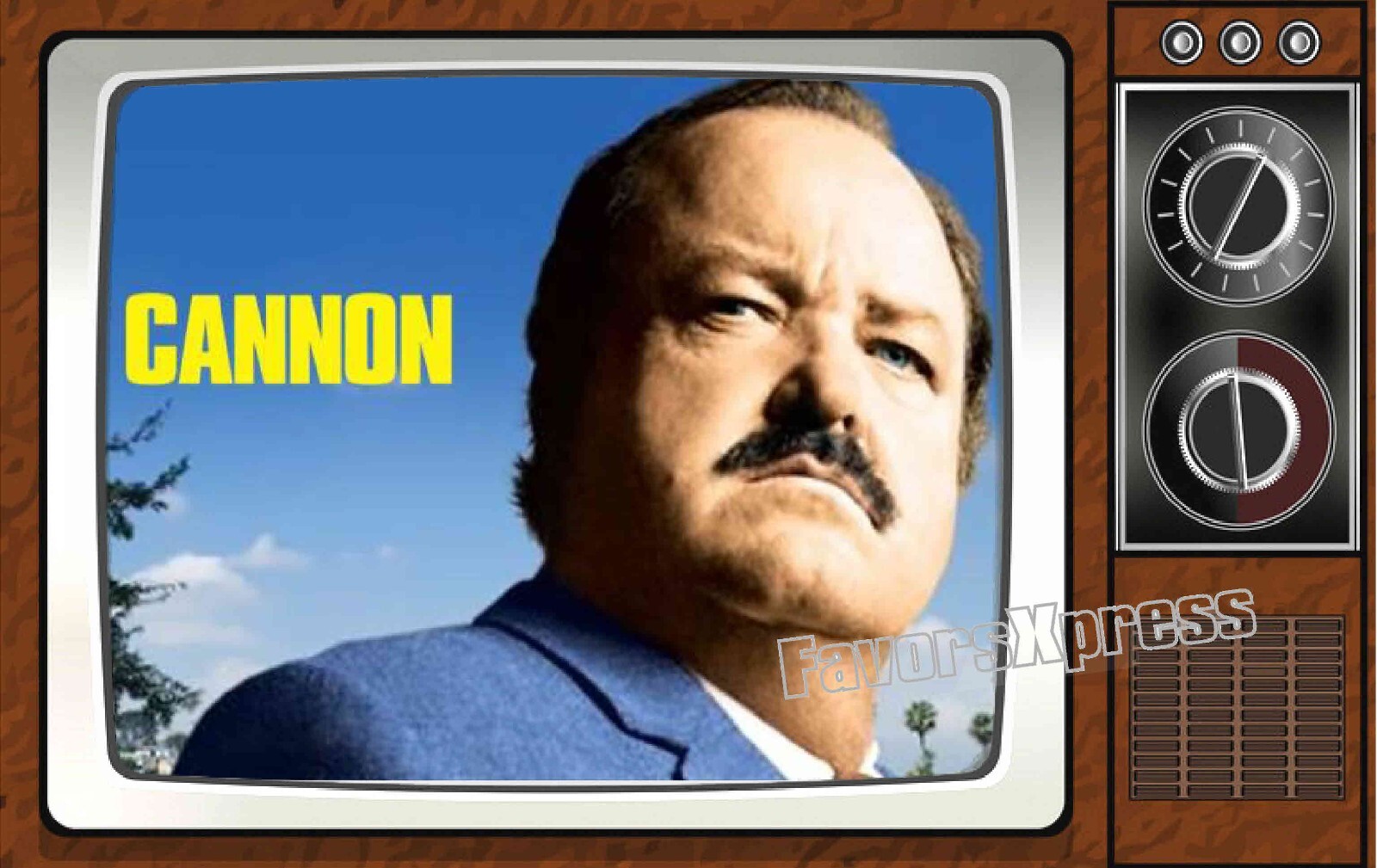Cannon Classic TV Show PHOTO MAGNET 4 X 2.5 INCHES