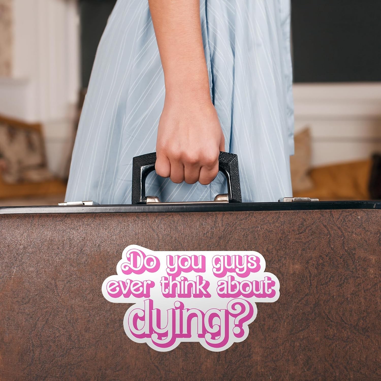 Movie Quote Sticker Decal for Car Laptop 5.5"x3.25"