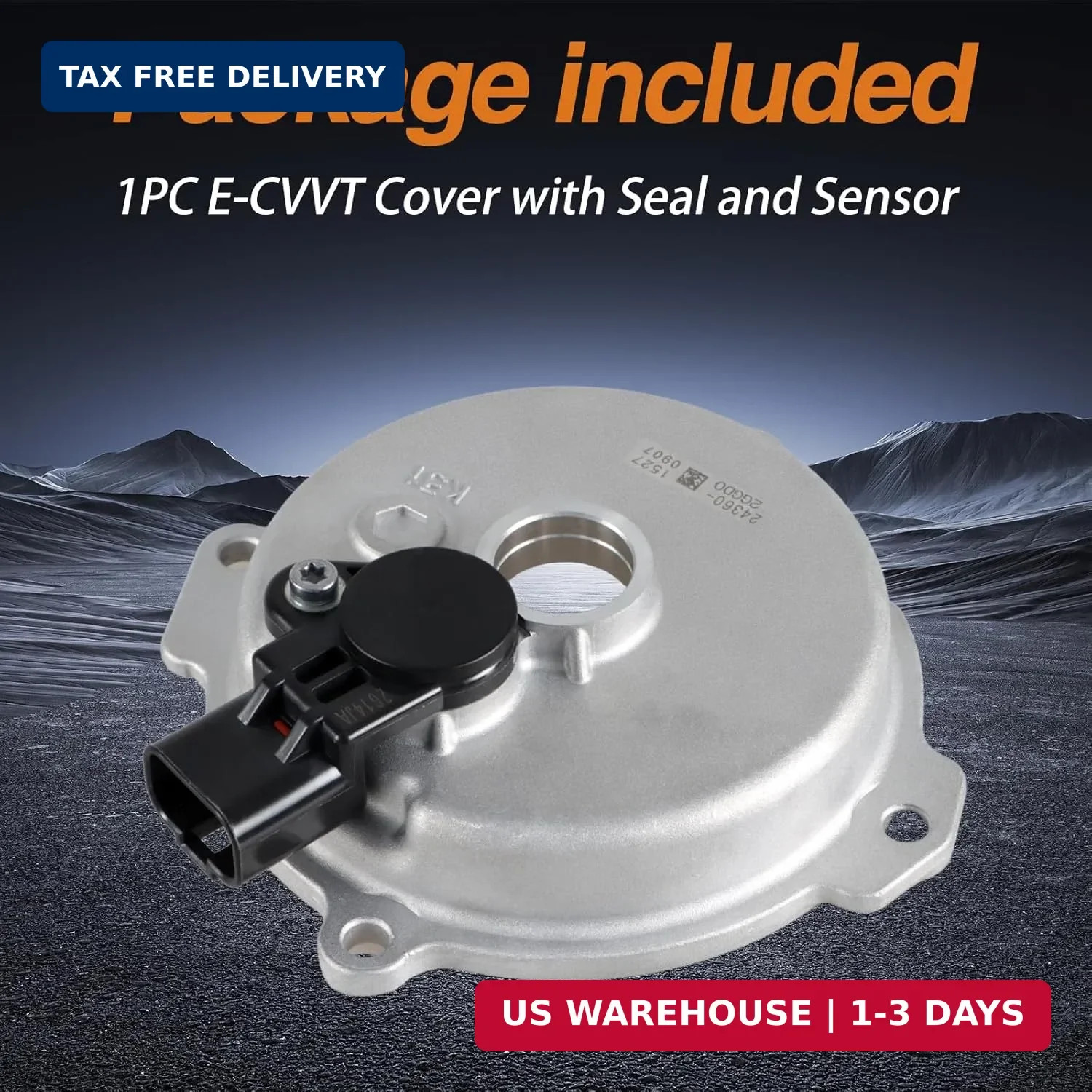 FUSCH Engine Variable Valve Timing (VVT) Solenoid with Sensor Compatible with Hy