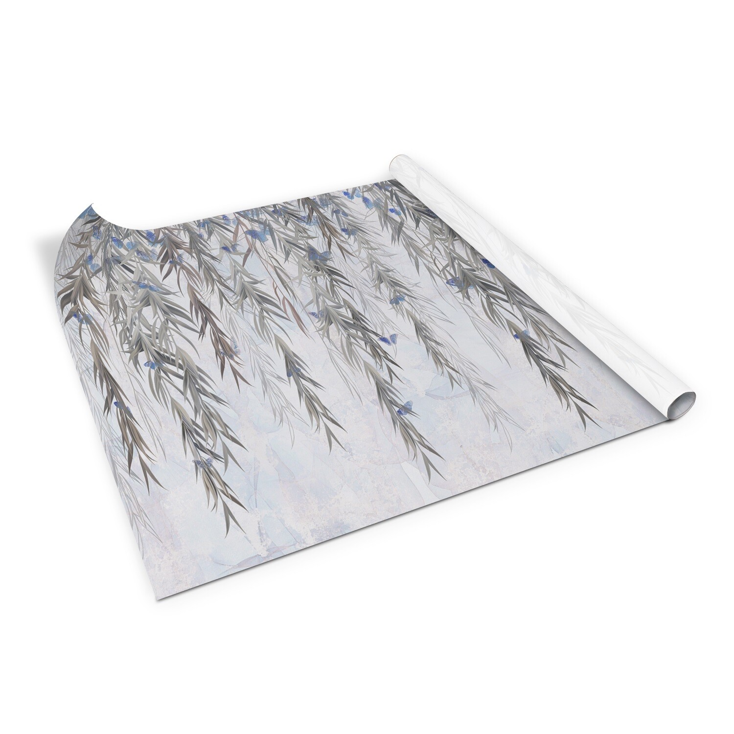 Sticky Back Plastic Self Adhesive Film Wrap Sticker Willow butterfly loft 100×50