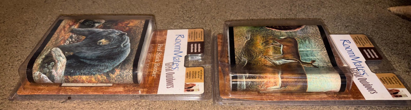 *New But Damaged Packaging* RoomMates Peel Stick Wallpaper Border Great Outdoors