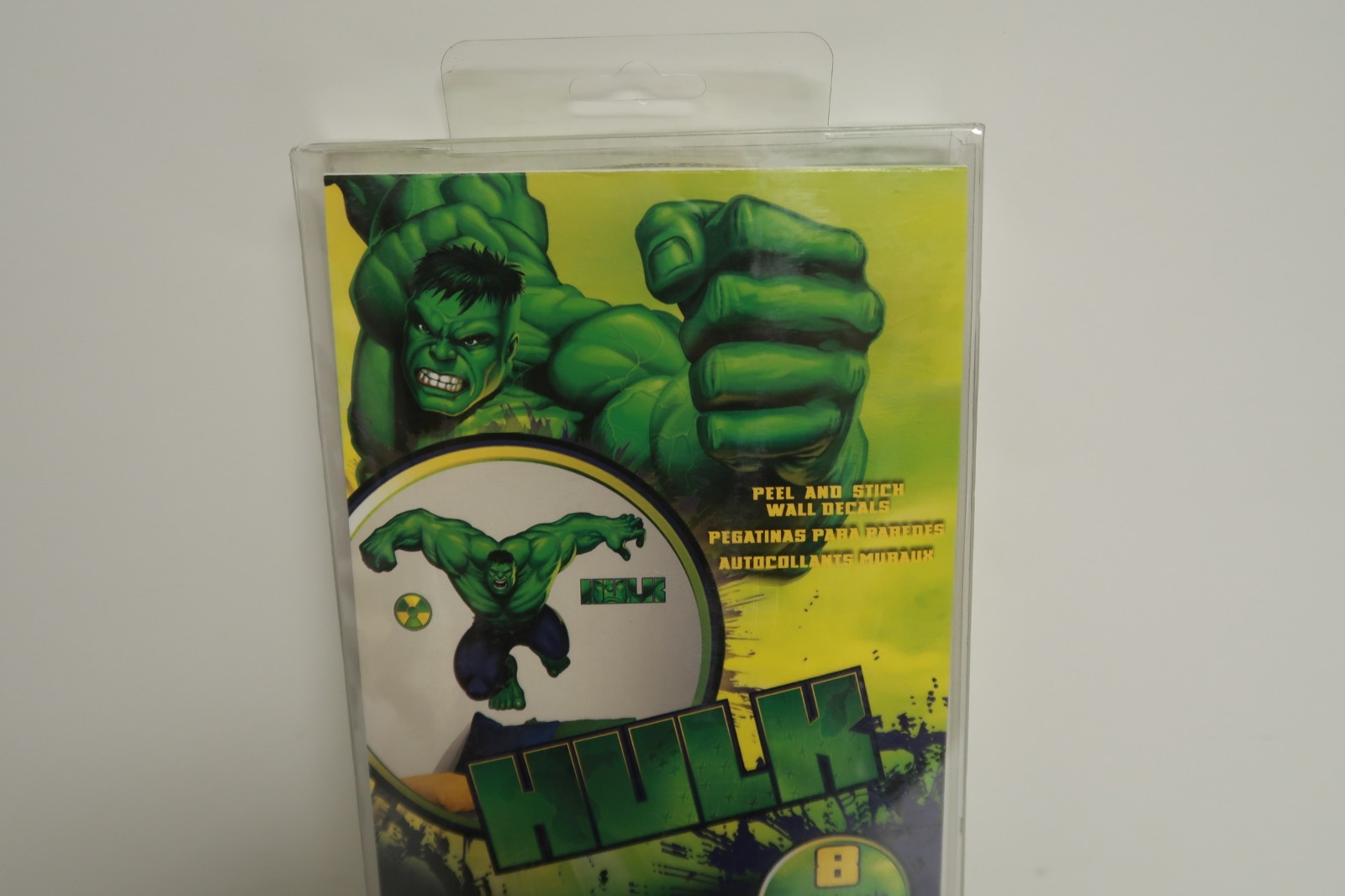 The Incredible Hulk Peel and Stick Wal Decal Removable Repositionable York (New)