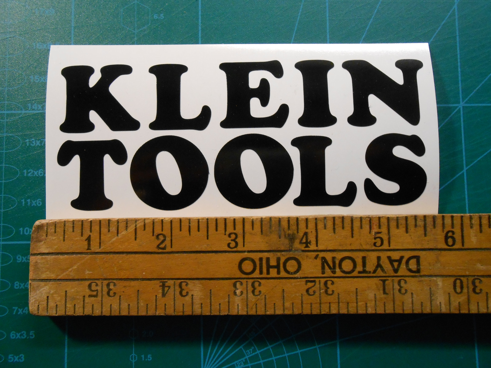 Klein Tools Logo Decal Sticker Electrician Journeyman 5.5" 7.5" 11" Lineman HVAC