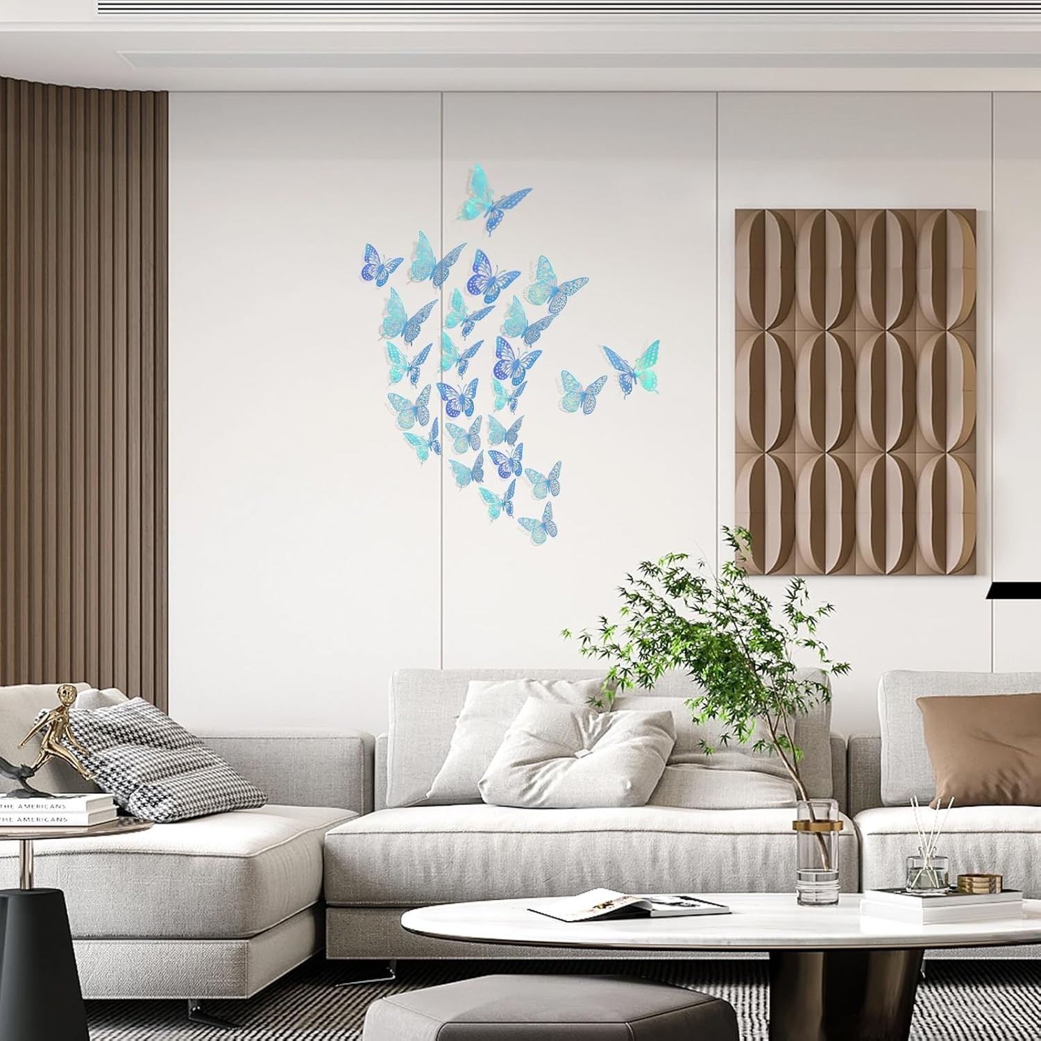 3D Butterfly Wall Decor – 48 Pcs, 4 Styles, 3 Sizes – Removable Stickers for …