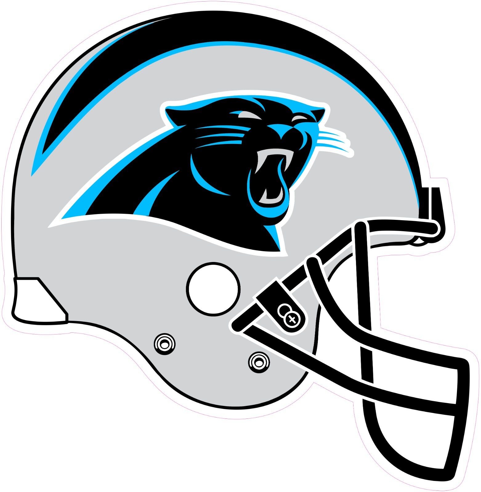 Carolina Panthers Football Vinyl Decal Sticker Car Truck Bumper Tumbler Mug