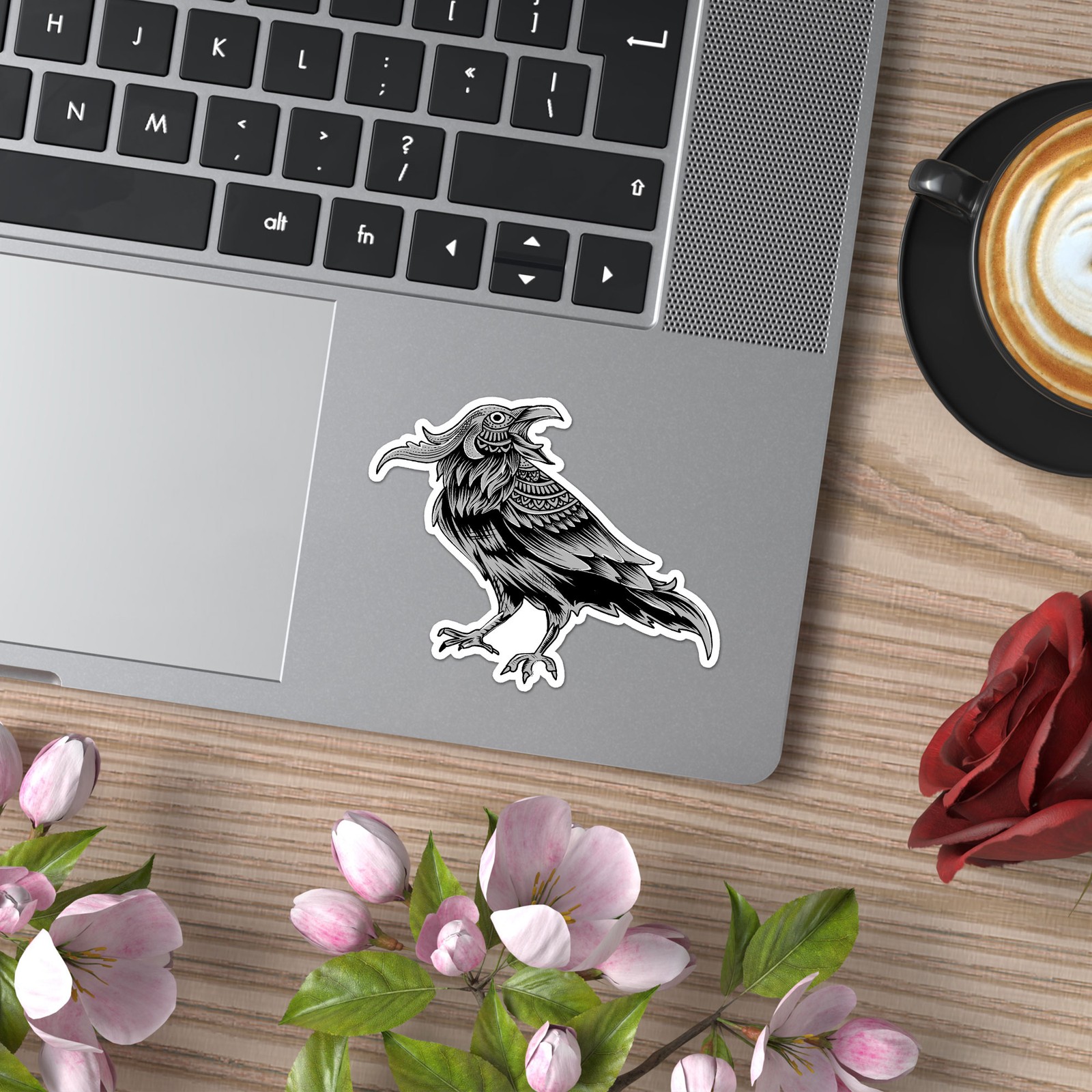 Crow Raven Jackdaw – Vinyl Decal Sticker – Car Window Laptop – ebn7579