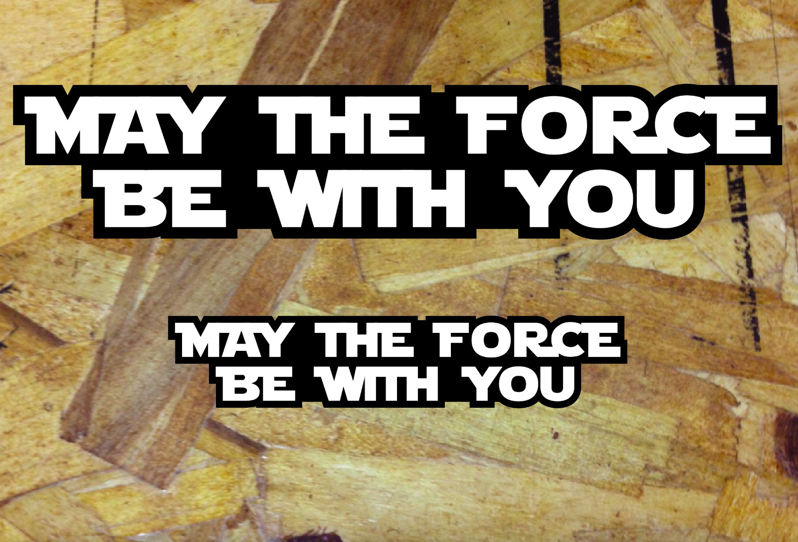 May the Force Be With You die cut sticker decal car auto window device 2 for 1