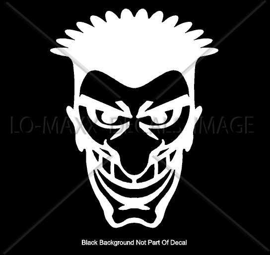 Wild Man Superior Quality Various Sizes & Colors Custom Die Cut Vinyl Decal