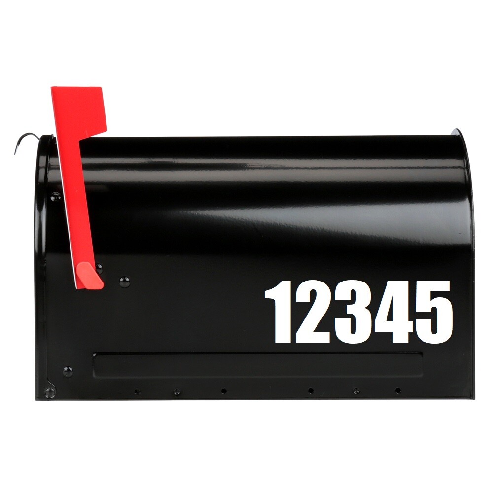 Mailbox Home Locker Garbage Trash Can House Numbers Vinyl Sticker Decal Sign