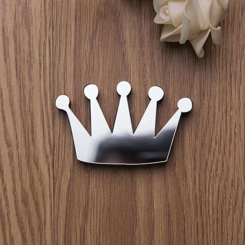 Wall Stickers Home Decoration Numerals Decor Acrylic Mirror Word Arabic Eva