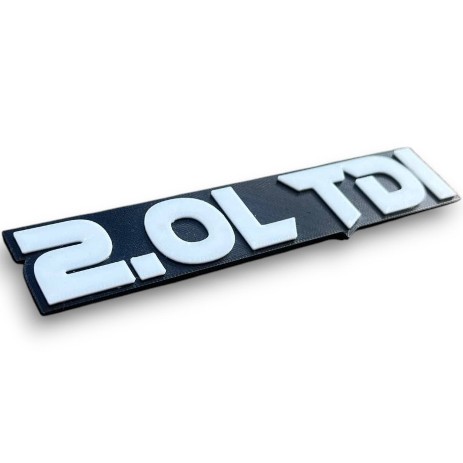 1X Custom Text Car Badge Fender Emblem 3D Printed Name Logo Gift Tailgate Decal