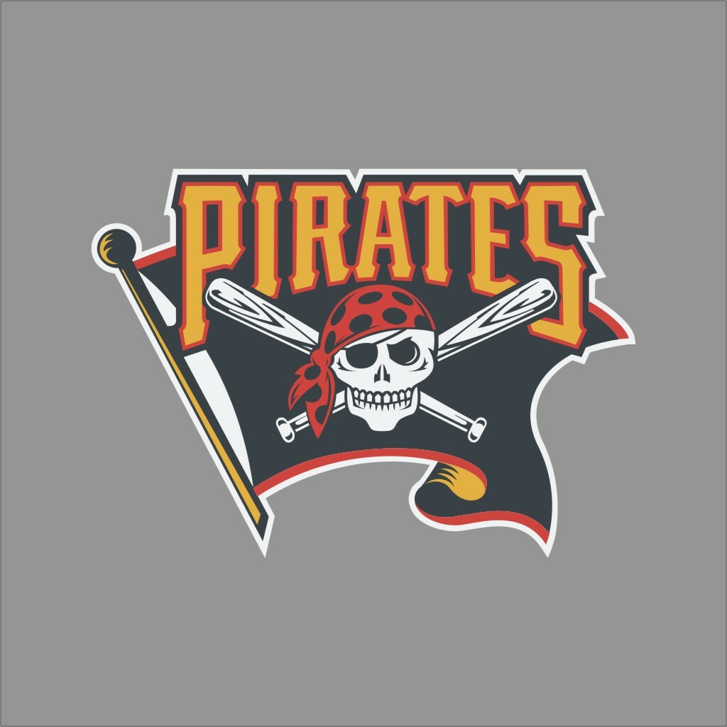 Pittsburgh Pirates #4 MLB Team Pro Sports Vinyl Sticker Decal Car Window Wall