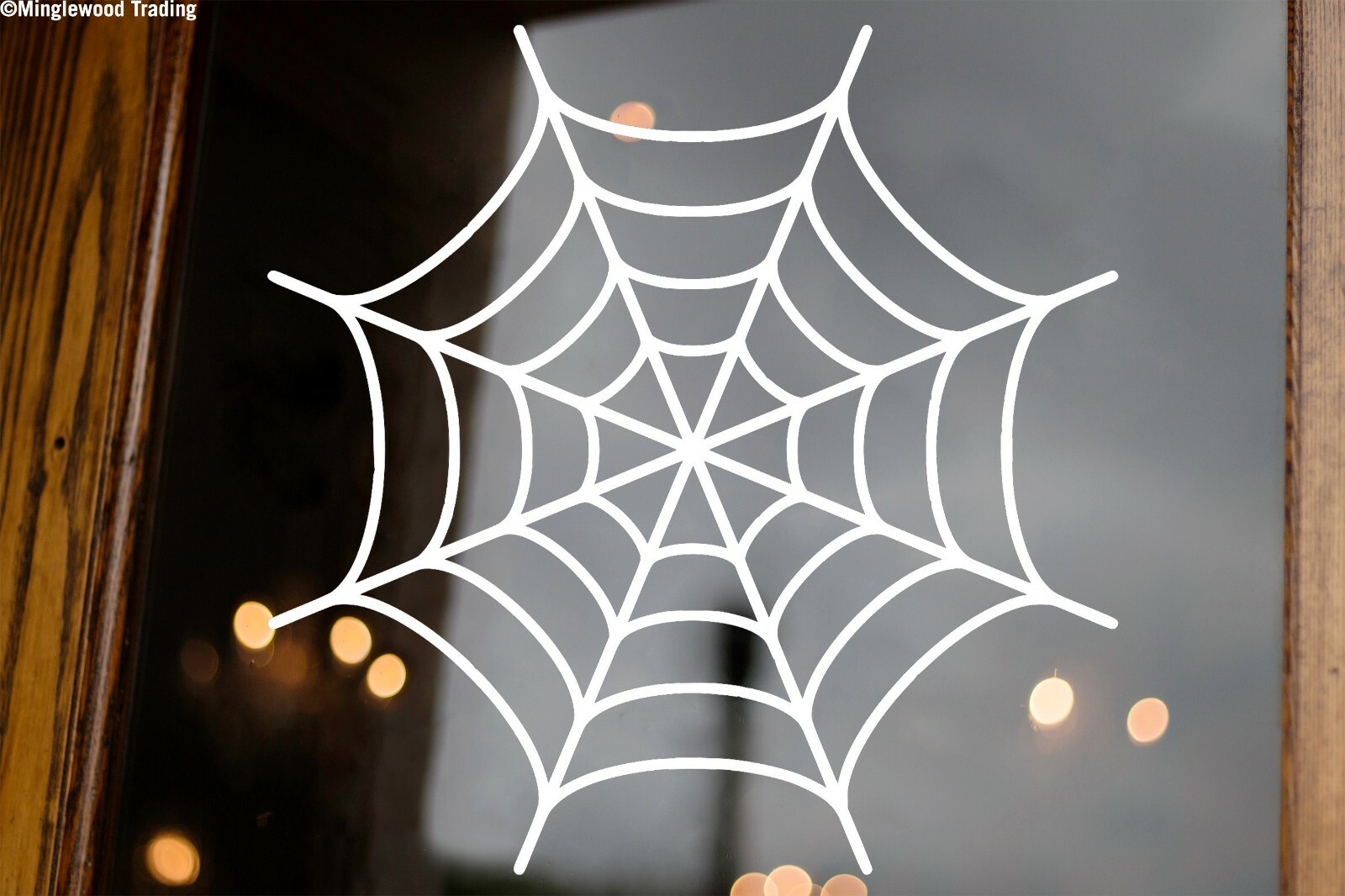 Spider's Web Vinyl Decal – Halloween Spooky Webbing – V1 Die Cut Sticker