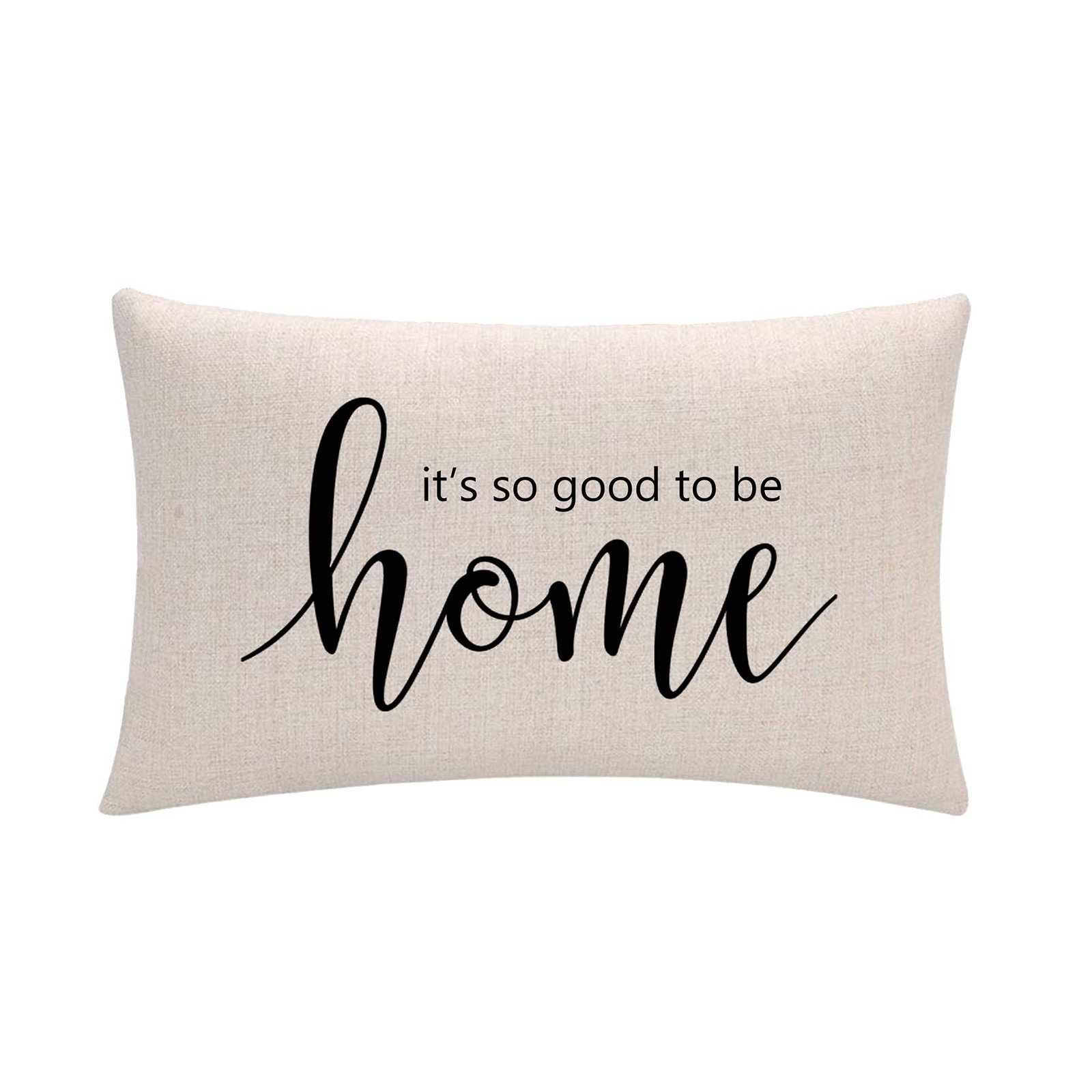 ULOVE LOVE YOURSELF Set of 2 Home Quotes Lumber Decorative Pillowcases Farmho…