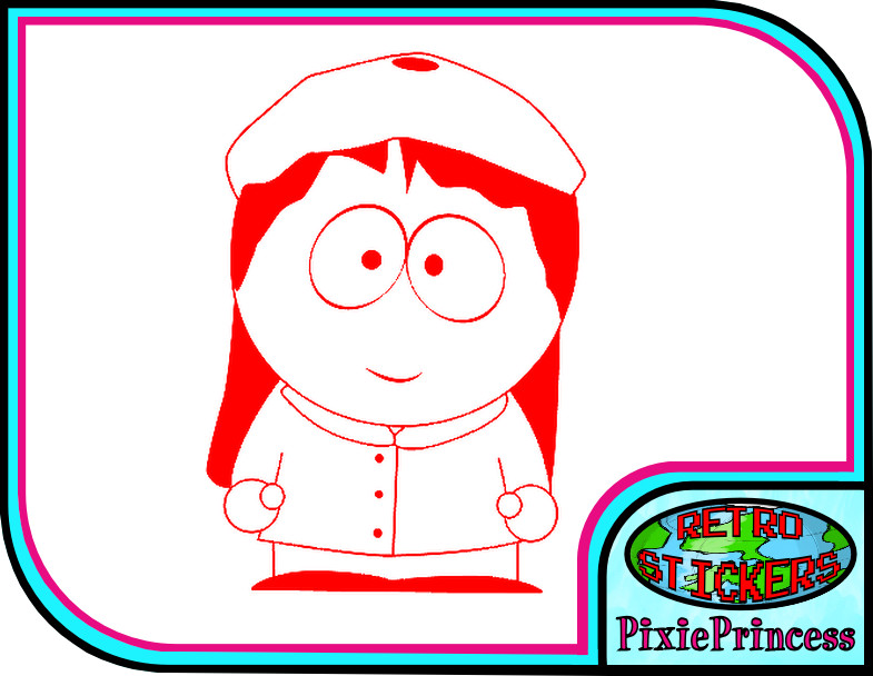 South Park Wendy Funny D Vinyl Sticker Truck Car Bike Body Wall Art Window