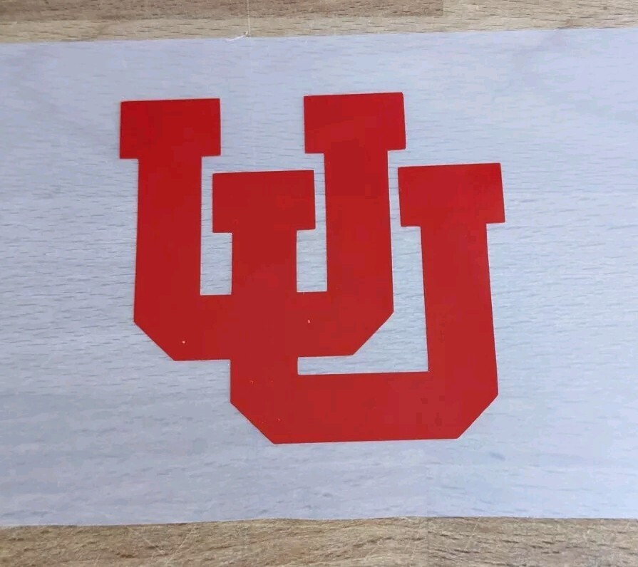 Utah Utes vinyl decal